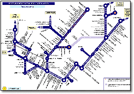 French Provence rail map