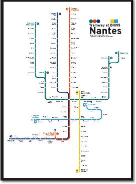 Nantes Chris Smere rail train map 1956
