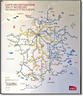 SNCF map Dec 2014 french rail map