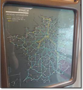French SNCF rail map Rudi Meyer