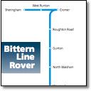 Bittern Line Rover map