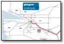 Glasgow  train / rail network map