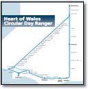 Heart of Wales Circular Day Ranger map