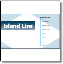 Island Line map