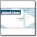 Island Liner map