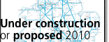 Under construction or proposed
