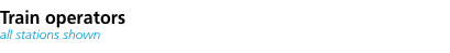 TOC franchise network route diagram  