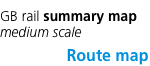 TOC franchise network route diagram  