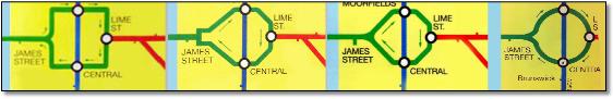 Merseyrail Liverpool loop variations