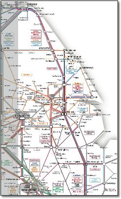 UK ASLEF train map TOCs