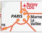 Railteam Europe rail / train map