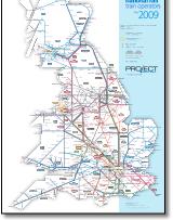 UK train map TOCs