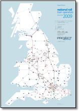 UK train map TOCs