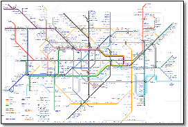London Underground tube map