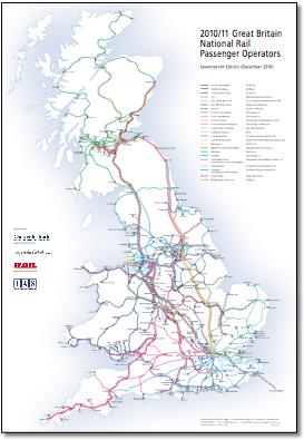 Barry Doe rail / train map