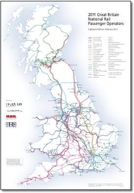 Barry Doe rail / train map
