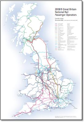 Barry Doe rail / train map