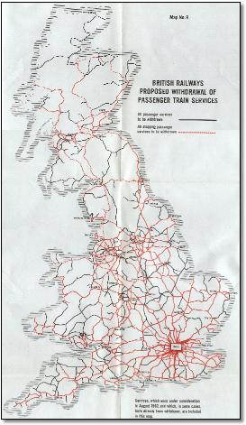 Beeching map