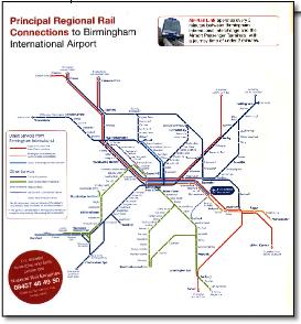 train map Birmingham Airport