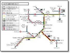 Birmingham Metro Map