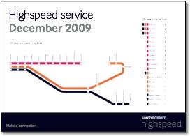 SouthEastern rail train map