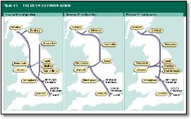 High speed 2 train rail map