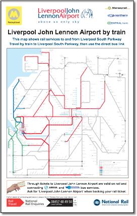 train map Liverpool John Lennon Airport