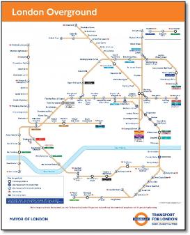London Overground in-car map lo-rez