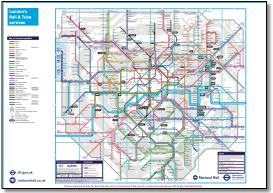 London Rail and Tube QR Map December 2020(m)