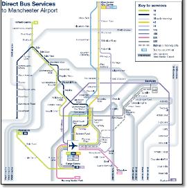 Central London bus map