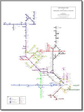Motorway map