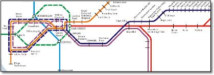 Merseytram map