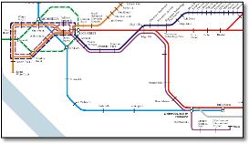 Merseytram map