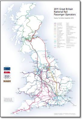 Barry Doe rail / train map