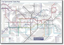 London Underground tube map 