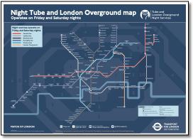 London night tube map 2018