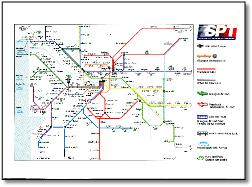 Glasgow Strathclyde rail map