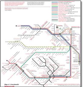 Wales Train Rail Maps
