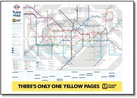 London Underground tube map 