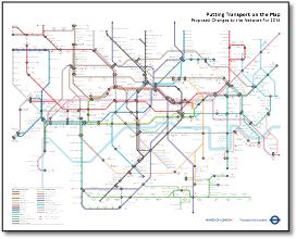 London Underground future tube map 2016