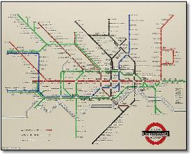London Underground map Underground 1938 London tube map
