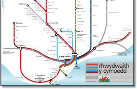 Rhwydwaith y cymoedd 