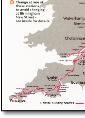 Cross Country train rail map