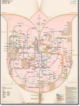 Hokkaido train rail map