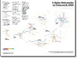 Commuter train Austria map 2020 Chris Smere