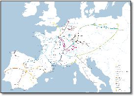 French rail map
