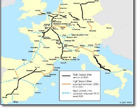 Europe map