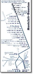 San Fransisco train / rail map