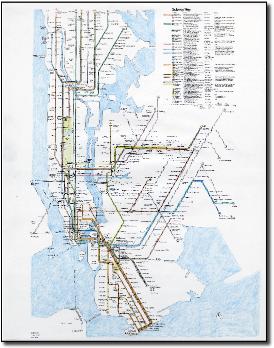 New York Subway map