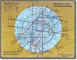 Paris metro c1939